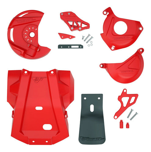 Complete Wirtz Kit for Honda Tornado XR 250 - Engine Protection Set 0