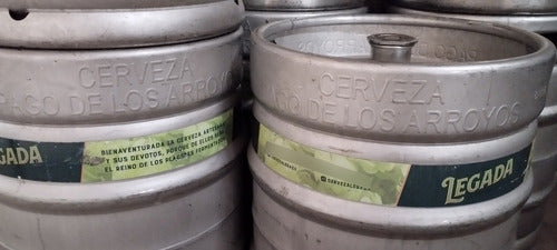 Barril De Cerveza 50lts De Acero Inoxidable 1