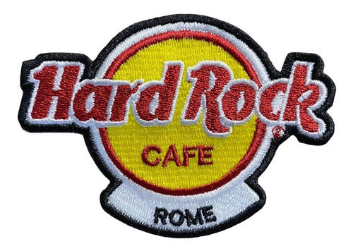 Parche Bordado - Hard Rock Cafe - Roma - Italia 0