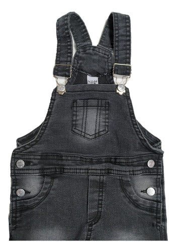 Jean Overall for 1-3 Years Old Boy/Girl Elastic Jumpsuit 17