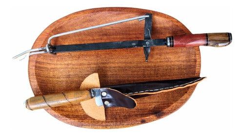 DYG Oval Algarrobo Board + Plow Disc Knife + Long Expulsador 2