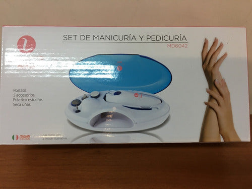 2-in-1 Manicure and Pedicure Set with San-Up Massager 4
