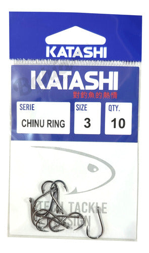 Katashi Chinu Ring N°3 Tech Hook Series 9937 Short Shank 1