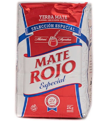 Premium Yerba Mate Combo: Red Special 4u x 2kg + Traditional 4u x 2kg + Gift 5