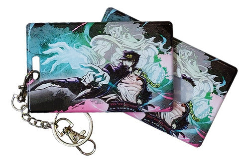 ProxyWorld Jojo's Bizarre Adventure Card Holder Keychain 0