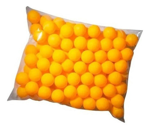 42 Bolinhas De Ping Pong Laranja Kit 0