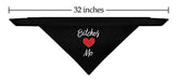 Graficos Y Mas Perras Love Me Funny Dog Pet Bandana Black 1