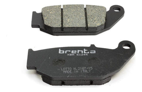 Pastillas Freno Brenta Invicta New Twister Cb190 Trasera Rpm 0