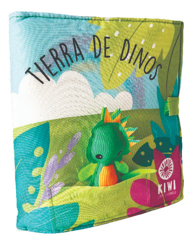 Raimundojuguetes Libros Sensoriales Tierra De Dinos Didacticos Tela Niños 0