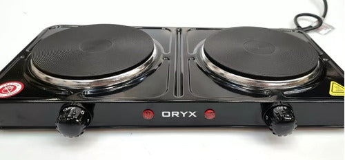 Oryx Electric Stove HPS203 2000W Double Burner 220V 1