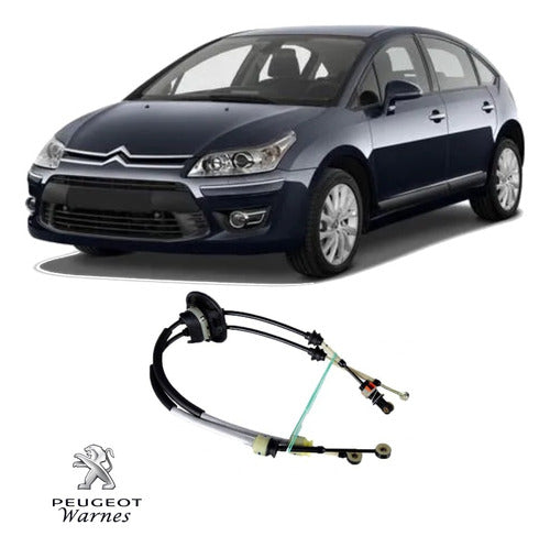 Cables Selectora Palanca Cambios Citroen C4 1.6 16 Valvulas 0