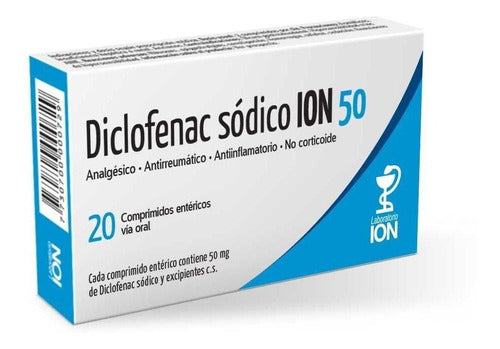 Ion S.A. Diclofenac Ion 50 x 20 Tablets 0