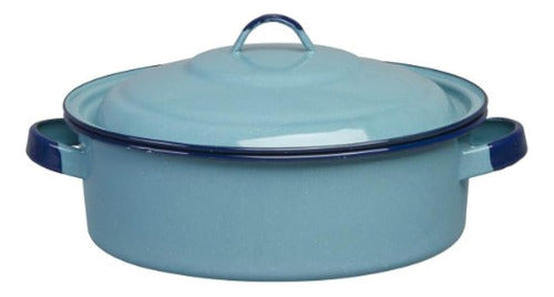 Cinsa 312124 Authentic Hispanic Dutch Oven with Lid 5 Quart 0