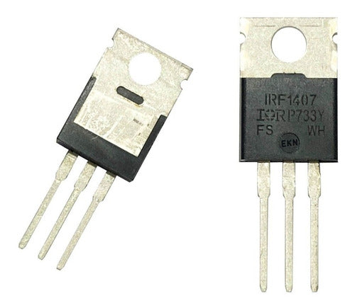 2 Pçs - Transistor Irf1407 - Irf 1407 - 75v 130amp - Canal N 4