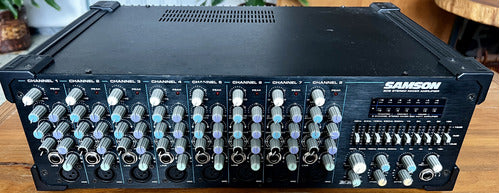 Consola Samson Potenciada 8 Canales 250 Watts Por Canal 1