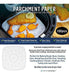 Infraovens Perforated Parchment Paper Liners for Air Fryer D 2