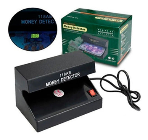 Money Detector Portable UV Light Bill Counterfeit Detector 0