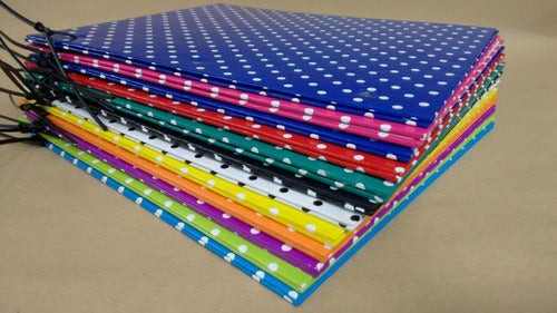 School Folder N°3 with Polka Dot Design - Pack of 5 Units 7