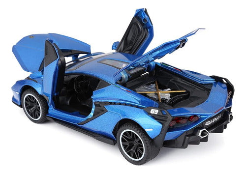 Sasbsc Coches De Juguete Lambo Sian Fkp3 Metal Modelo De Coc 1