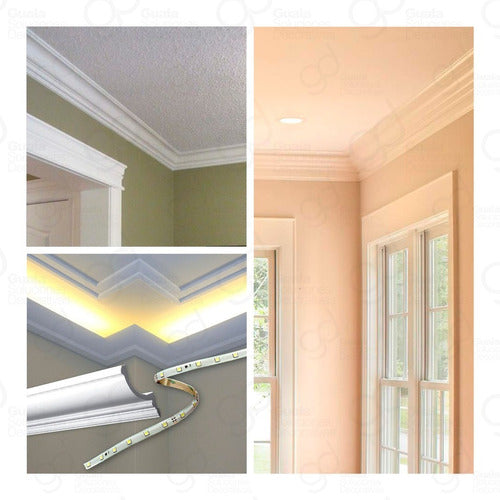 Atenneas Bliss Telgopor Ceiling and Wall Molding BF80 4