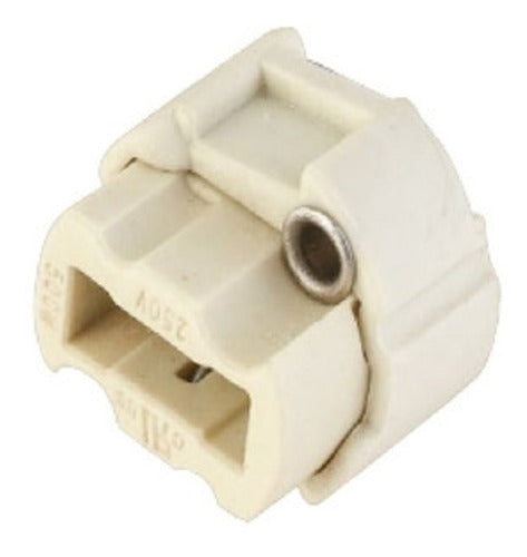 Macroled Zócalo Portalámpara G9 Cerámico Conector Bipin Cableado 1