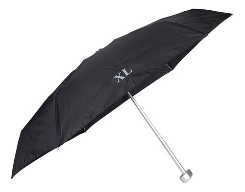 XL EXTRA LARGE Tulum Black Umbrella with Case 1