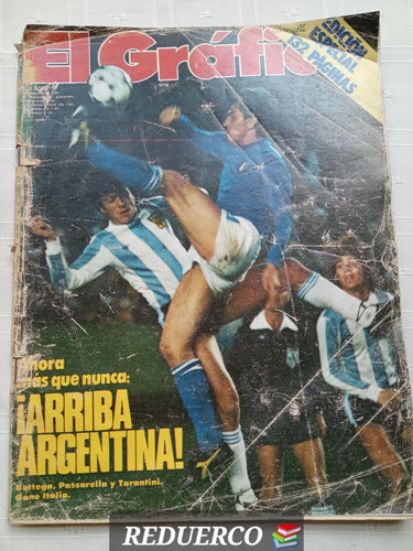 El Gráfico 3062 Mundial 78 Argentina Italia 13/7/1978 0