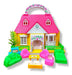 Beautiful Dollhouse in Box with Furniture Toy for Kids 0