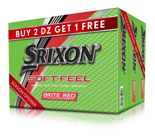 Srixon Rieragolf Softfeel Golf Balls Promo 3x2 (Dozen) 5