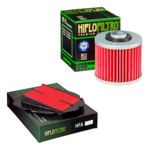 Pack Filtro De Aire + Filtro De Aceite Yamaha Tdm 900 Hiflo 0