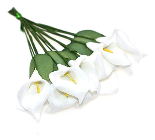 Hkopa Hzonline Mini Artificial Calla Lily Flower Heads 0