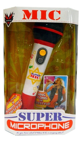 Toyland Musical Karaoke Handheld Microphone 24cm 0