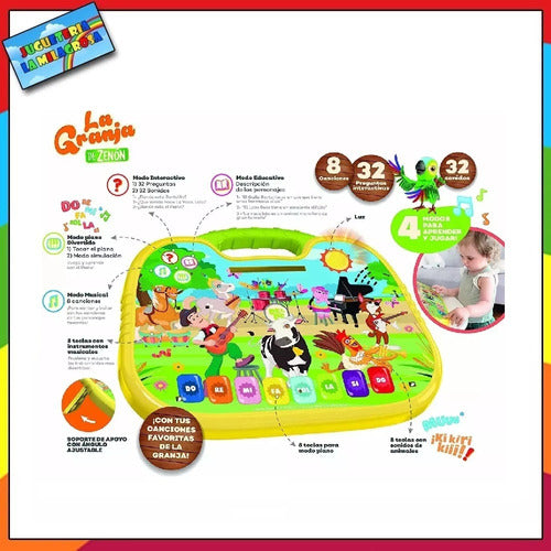 Interactive Smart Pad with Sound La Granja De Zenon Toy 3