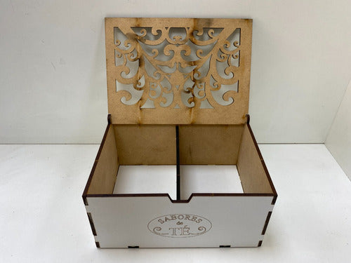 Artística El Ciprés White Double Tea Box X6 Units 2