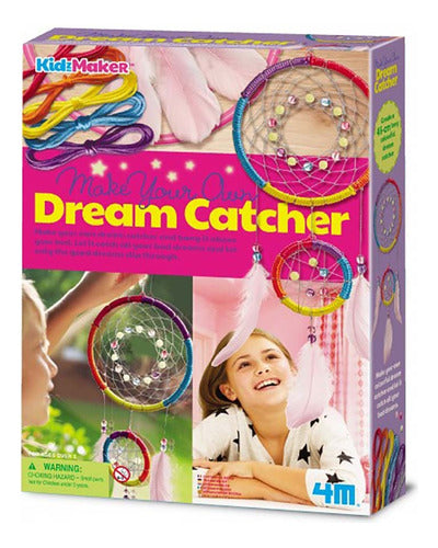 4M Kidz Maker Dream Catcher Kit That Glows in the Dark 0