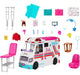 Conjunto Ambulância Resgate Da Barbie Luz E Som Mattel Hkt79 2