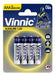Vinnic AAA Alkaline Batteries Blister Pack of 24 Units Clock-Time 0