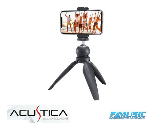 FAMUSIC Smartphone and Microphone Stand SMT25 3