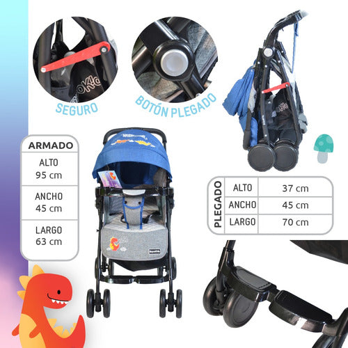Lightweight Compact Baby Stroller Crib 20
