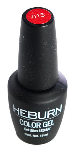 Heburn Kit X12 Esmaltes Semipermanentes Gel On-off Manicuria 6