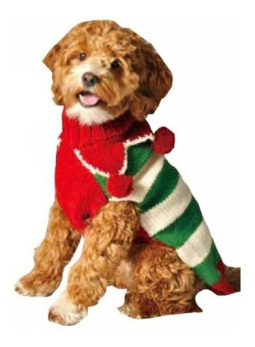 Chilly Dog Christmas Elf Dog Sweater Xxsmall 0