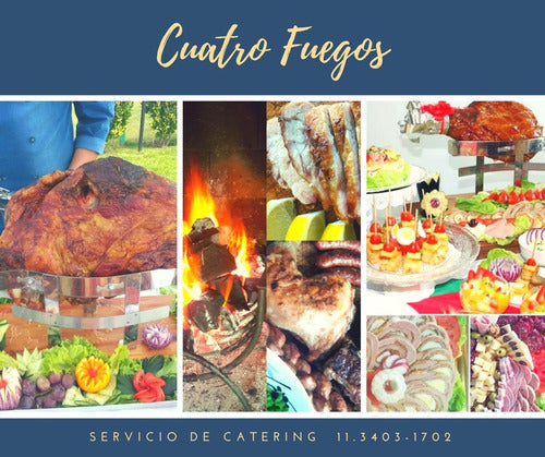 Cocina Cuatro Fuegos Pernil De Ternera Fileteado 15 Personas + Panes Y Salsas 2