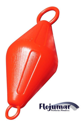 Reinforced Red Plastic Double Cone Anchoring Buoy for Kayak 0