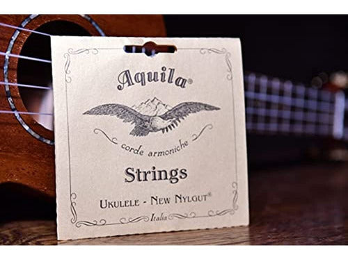 Aquila New Nylgut Aq-8 Cuerdas Para Ukelele De Concierto - G 1