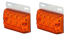 Poli LED Side Lights Set for Trucks 12V Amber 26256 0