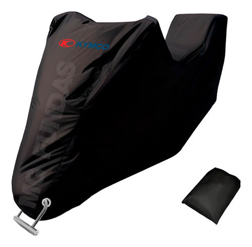 Waterproof Kymco Xtown Downtown 300cc - 350cc Motorcycle Cover with Rear Box 0
