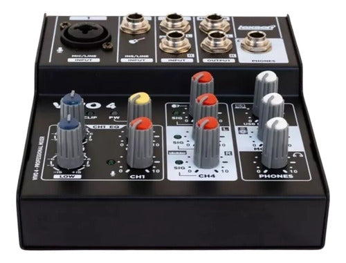 Lexsen Phantom Vivo 4 USB Mixer Console 2