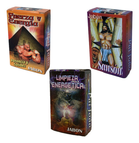 Pack X 3 Jabon Limpieza Energetica Sanson Fuerza Pai Joao 0