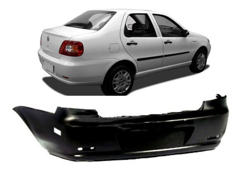 Nacional Rear Bumper Siena 2004 2005 2006 2007 2008 0