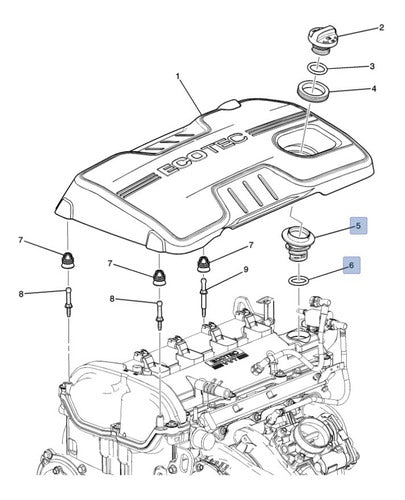 Tubo De Aceite Original Chevrolet Captiva 1